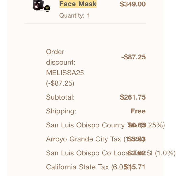 Bon Charge Red Light Face Mask - Picture 3 of 3